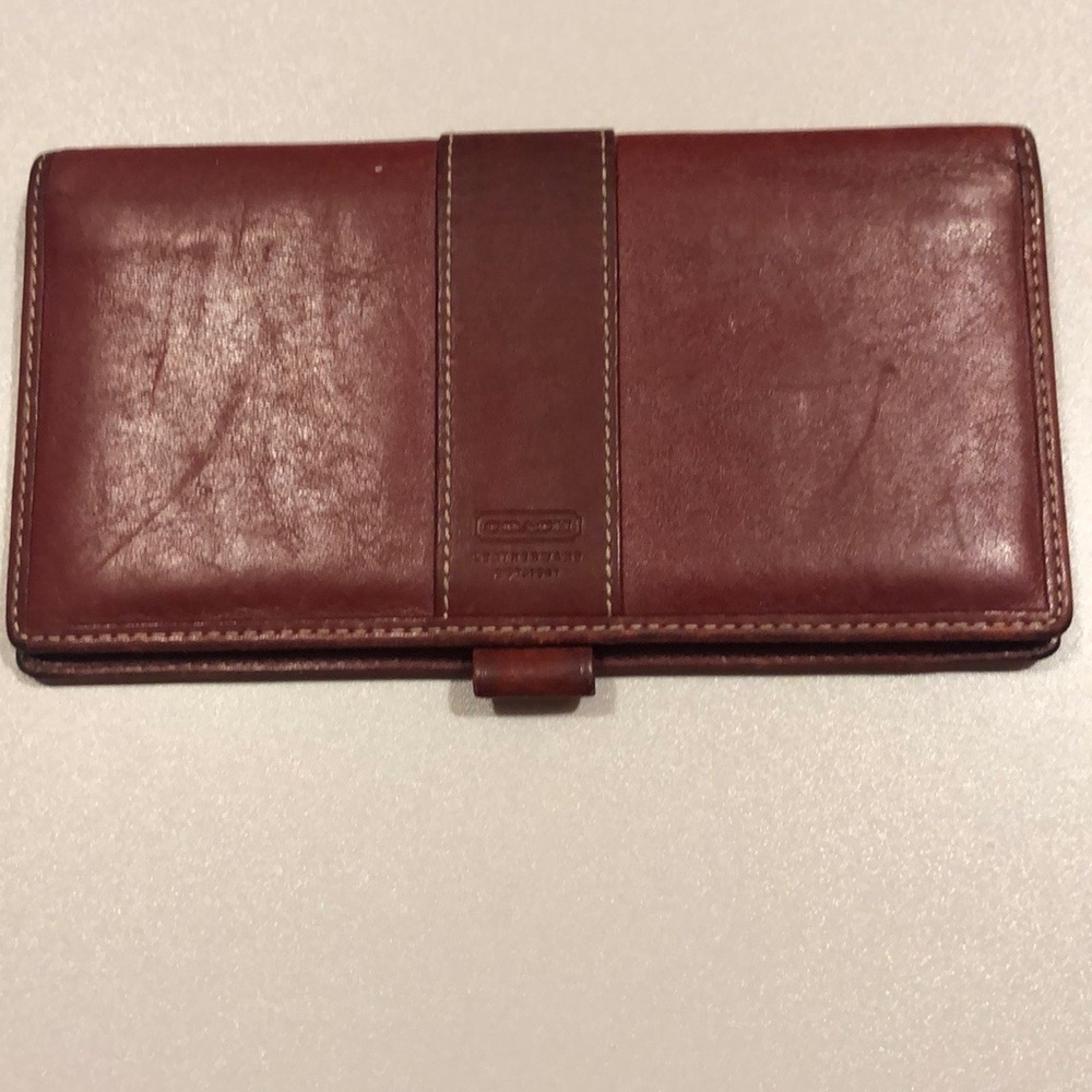 COACH Bifold  checkbook Wallet